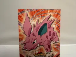 Nidorino #33 - 1999 Topps Pokemon TV Animation Edition Series 1 Red Label - LP - Image 2