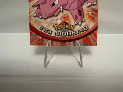 Nidorino #33 - 1999 Topps Pokemon TV Animation Edition Series 1 Red Label - LP - Image 3