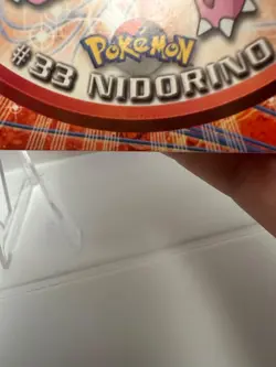 Nidorino #33 - 1999 Topps Pokemon TV Animation Edition Series 1 Red Label - LP - Image 4