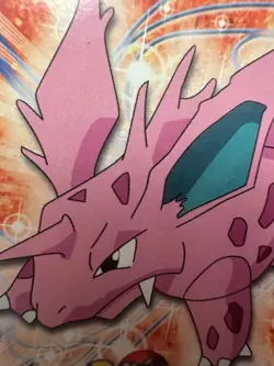 Nidorino #33 - 1999 Topps Pokemon TV Animation Edition Series 1 Red Label - LP - Image 5