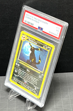 2001 POKEMON NEO DISCOVERY #13 UMBREON-HOLO PSA 3 - Image 3