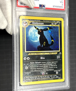2001 POKEMON NEO DISCOVERY #13 UMBREON-HOLO PSA 3 - Image 4