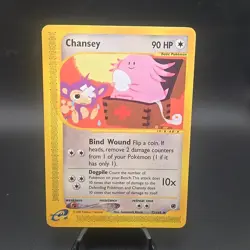 Chansey Expedition Base Set 72/165 Uncommon Vintage Pokemon TCG Card - Image 1