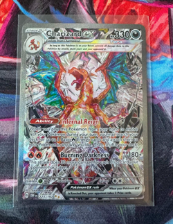 Pokemon - Charizard ex 223/197 Special Illust Rare Holo - Obsidian Flames - NM - Image 1