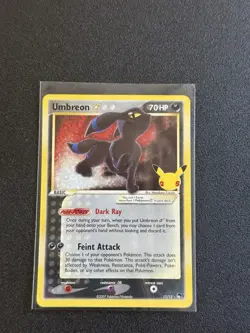 Pokemon TCG Umbreon Gold Star 17/17 Celebrations Classic Collection - Image 1