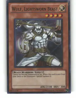 Wulf, Lightsworn Beast BLLR-EN039 Battles of Legend: Light's Revenge Yu-Gi-Oh MP - Image 1