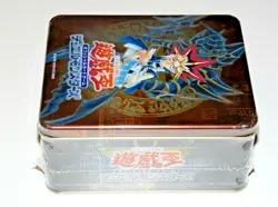 Yugioh Japanese Booster Pack Collectors Tin YU-GI-OH - Factory SEALED Metal Box - Image 2