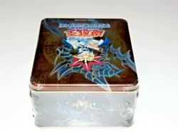Yugioh Japanese Booster Pack Collectors Tin YU-GI-OH - Factory SEALED Metal Box - Image 4