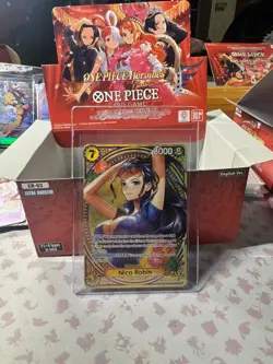 Nico Robin (SP Alt Art) EB03-055 SR ONE PIECE Heroines Edition Near Mint - Image 2