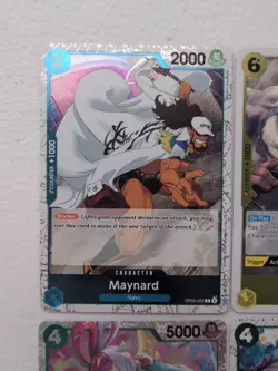 Lot Of (6) One Piece TCG Foil Cards SR R P C - Image 2