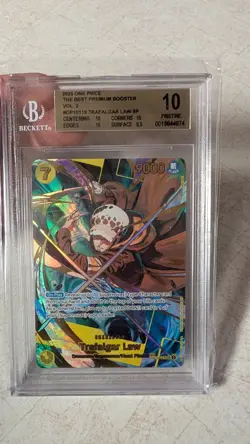 2025 One Piece The Best Premium Booster OP10119 Trafalgar Law SP BGS 10 - Image 1