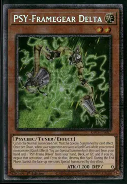Rarity Collection V #RA05-EN007 PSY-Framegear Delta Starlight Rare - Image 1
