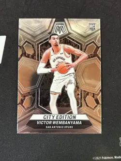 2023-24 Panini Mosaic Victor Wembanyama City Edition Rookie (RC) #282 Spurs - Image 1