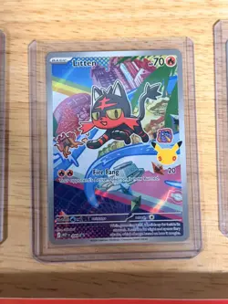 Pokemon TCG First Partner Illustration Collection Series 1 Gen 7 Starters Set - Image 2