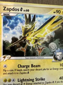 Pokemon TCG Zapdos G 12/99 Arceus Holo Rare - Image 5