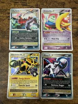 Pokemon TCG Lot Of Y2K Lvl X Great Encounters Darkrai / Cresselia & Absol / Elec - Image 1