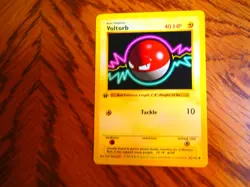 Pokemon 1999 1st Edition Shadowless Base Voltorb common card - Image 1