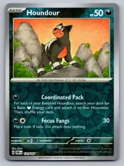 Houndour 131/197 Common Obsidian Flames Pokemon Reverse Holo Lightly Played - Image 1