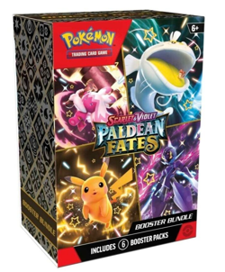 Paldean Fates Booster Bundle 6 Packs Inside Pokemon TCG Scarlet & Violet 4.5 PAF - Image 1
