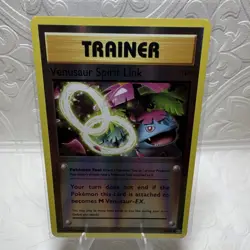 Pokemon Venusaur Spirit Link Trainer Reverse Holo 89/108 Evolutions Uncommon - Image 1