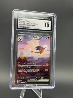 Charizard ex SIR 199/165 Pokemon Scarlet & Violet 151 CGC 10 Gem Mint - Image 2