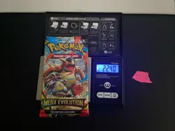 22.40g VERY HEAVY MEGA EVOLUTION Pokemon Sealed Booster Pack New SIR/HRU - Image 1