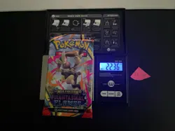 22.36g VERY HEAVY Phantasmal Flames Pokemon Sealed Booster Pack New SIR/HRU - Image 1