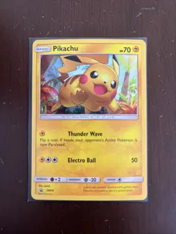 Pikachu SM76 Sm Promos Holo Pokemon TCG! - Image 1