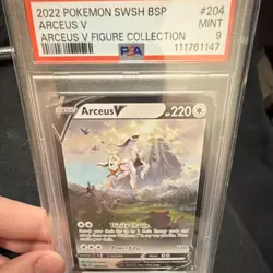 Pokemon Arceus V Promo Holo PSA 9 SWSH: Sword & Shield SWSH204 2022 - Image 1
