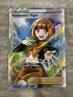 Pokemon TCG Gardenia's Vigor (Full Art) 184/189 Swsh10 - Image 1