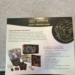 Pokemon TCG: Sword & Shield Lost Origin Elite Trainer Box ETB New Factory Sealed - Image 2