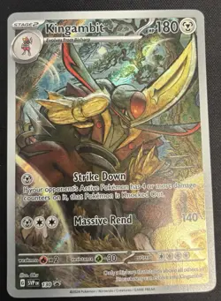 Pokemon Scarlet & Violet Promo Kingambit 130 Holo Promo Near Mint - Image 1