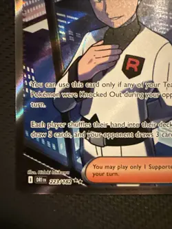 Pokemon TCG-Team Rockets Archer 223/182 Full Art Ultra Rare Destined Rivals - Image 5