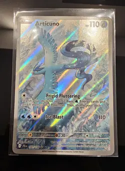 Pokemon Articuno 161/159 Sv09: Journey Together Illustration Rare Full Art Holo - Image 1