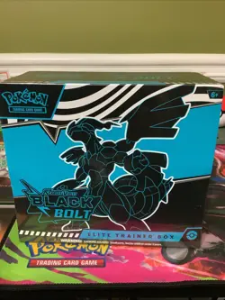 Pokemon Scarlet and Violet Black Bolt Elite Trainer Box ETB SEALED - Image 1