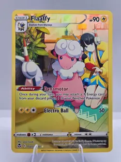 Flaaffy TG03/TG30 Holo Silver Tempest Trainer Gallery Pokemon NM - Image 1