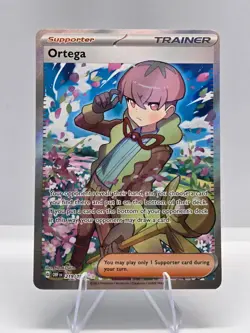 Ortega 219/197 Ultra Rare Obsidian Flames Pokemon NM - Image 1