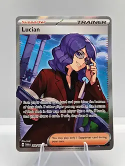Lucian 208/167 Ultra Rare Twilight Masquerade Pokemon NM - Image 1