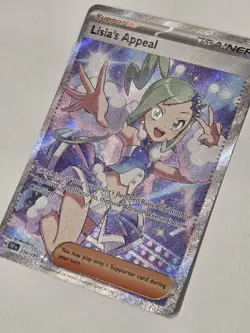 Pokemon Lisia's Appeal 234/191 Trainer Ultra Rare Full Art Surging Sparks NM - Image 3