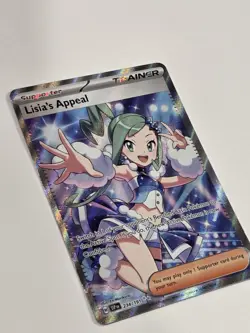Pokemon Lisia's Appeal 234/191 Trainer Ultra Rare Full Art Surging Sparks NM - Image 4