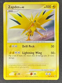 Pokemon Zapdos 48/147 SV Supreme Victors LP/NM - Image 1