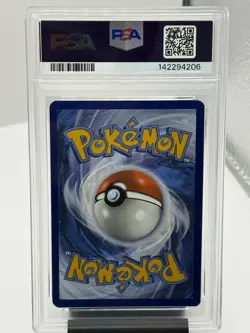 2025 Pokemon Scrafty Illustration Rare White Flare 139/086 PSA 9 MINT - Image 2