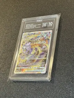 TAG 10 GEM MINT Mewtwo VSTAR GG44/GG70 Crown Zenith ALT ART 2023 SWSH 💎 - Image 3