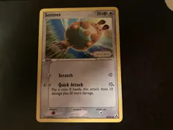 Pokemon Sentret NM 62/92 Legend Maker Reverse Holo Common - Image 1