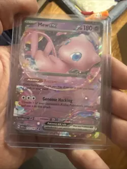 Pokemon TCG Mew EX 151/165 Scarlet & Violet 151 Near Mint Condition - Image 1