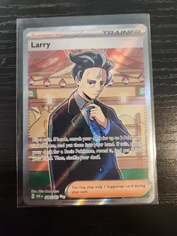 Larry 235/182 S&V Paradox Rift Full Art Ultra Rare Holo Pokemon TCG 2023 - Image 1
