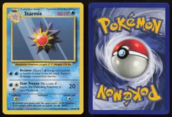 Starmie 64/102 Common Base Set Unlimited Pokemon NM - Image 3