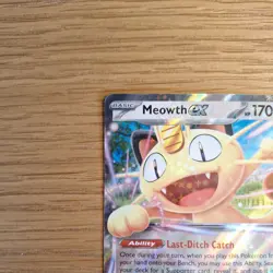 Pokemon TCG Meowth Ex 062/088 Perfect Order Double Rare English - Image 2