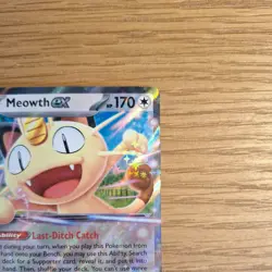 Pokemon TCG Meowth Ex 062/088 Perfect Order Double Rare English - Image 3
