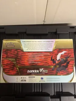POKEMON TCG DARKRAI VSTAR PREMIUM COLLECTION BOX 2022 FACTORY SEALED NEW - Image 2